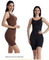 Traje de Compresión Sin Costuras Moldeador de Glúteos para Mujeres Monos Completo con Ojo Abierto - details 15