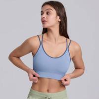 Sujetador de yoga para mujer, ropa de pilates a prueba de golpes de alta intensidad, con correas cruzadas absorbentes de golpes para gimnasio - details 22