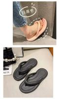 Chanclas planas Inspopulareva ultraligeras de verano para mujer, zapatos de playa dulces en colores caramelo, prendas de vestir enrolladas para niñas - details 14