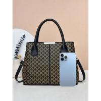 Bolso de mujer decorado con letras a la moda, bolso cruzado empalmado de gran capacidad, bolso de hombro simple, mochila de lujo de alta gama - details 4