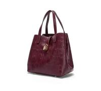 Bolso Bandolera Para Mujer CH Embossed Con Diseño De Impresión De Letras Gran Capacidad Elegante Temperamento Bolso De Mano Casual - details 14