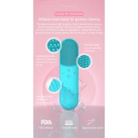 Cepillo Facial de Silicona Eléctrico Recargable por USB, Impermeable, Limpieza Profunda, Exfoliación y Masaje, Adecuado para Piel Sensible Herramienta de Cuidado de la Piel de Belleza - details 4