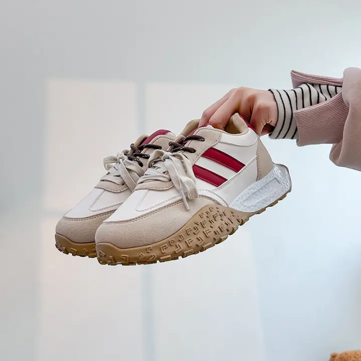Ins plataforma de estilo coreano Cortez 2025 primavera nueva calle Snap estudiante corriendo zapatillas zapatos casuales Rd4311 - 1