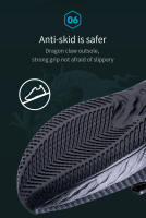 ONEMIX Zapatillas de Correr Negras 2023 para Hombres Resistentes al Agua y Transpirables para Entrenamiento al Aire Libre Antideslizantes para Deportes de Senderismo Material de Interior y Exterior Sintético Cierre de Encaje - details 13