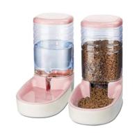 Edipets, Dispensador para Gatos y Perros, Comida y Agua, Pack 2 Unidades, Automático, 3.8 L c/u, Comedero, Alimentador y Bebedero para Mascotas (Gris) - details 7