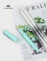 Nuevo Jinhao Serie 82 pluma estilográfica acrílica F 0,5mm punta escuela Oficina suministros escritura de negocios bolígrafos de tinta clip azul amarillo - details 1