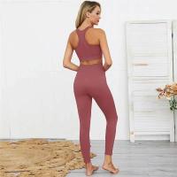 Conjunto de Yoga sin Costuras de FIESS Ropa De Gimnasio para Mujeres Shorts, Sujetador, Leggings - details 8