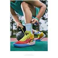 Zapatillas de baloncesto a la moda para hombre, zapatos deportivos impermeables para entrenamiento de gimnasio - details 9