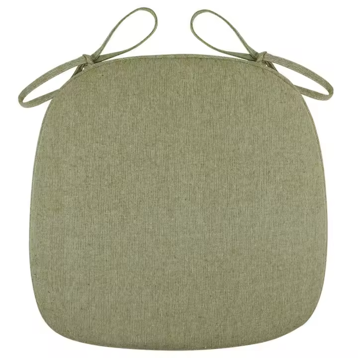 Color sólido antideslizante lavable extraíble para jardín cocina Oficina comedor silla almohadilla decoración del hogar asiento cojín silla cojines - 1