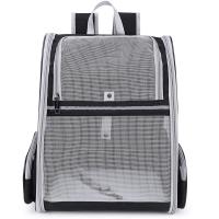 Mochila portátil para mascotas, bolsas plegables de gran capacidad para viajes para cachorros, cómoda y transpirable bolsa de transporte para gatos, viajes al aire libre - details 5