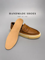 Cuero lavado al agua, primera capa de cuero de vaca, zapatos de hombre hechos a mano, estilo vintage. - details 38