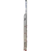 Escalera de Aluminio, Multiusos, Antideslizante, Ligera y Resistente, Escalera Doméstica, Fácil Transporte (4 peldaños) - details 5