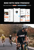 Cycpus-ordenador inteligente M2 para bicicleta de montaña, dispositivo con ANT +, Bluetooth, GPS, IPX6, resistente al agua, inalámbrico, para velocidad de conducción - details 6