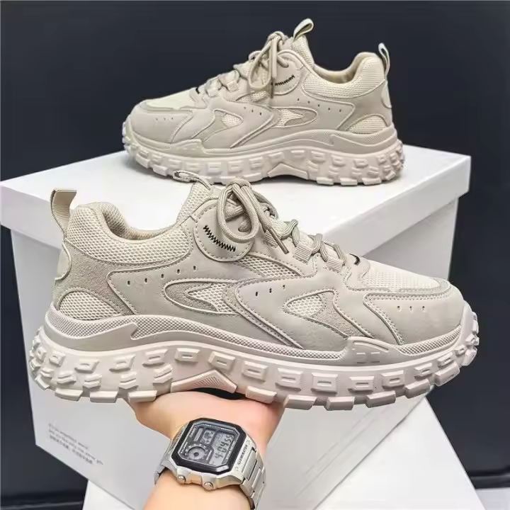 Nuevos zapatos deportivos para correr y caminar antideslizantes y resistentes al desgaste para hombre atos 2024 - 1