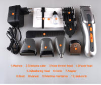 Kemei-cortadora de pelo eléctrica multifunción, afeitadora corporal, Kit de aseo inalámbrico, 5 en 1, 680A - details 11