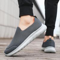 Zapatos de malla ligeros y transpirables para hombre, zapatillas informales antideslizantes para caminar al aire libre, zapatos de conducción, talla grande - details 24