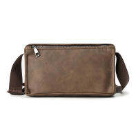 Bolso de hombro retro para hombre, bolso de mensajero informal de marca de moda, bolso horizontal para hombre, bolso de mensajero informal al aire libre, bolso para teléfono móvil, bolso para mujer de moda, regalo de vacaciones - details 5