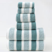 Juego de Toallas de Lujo de 6 Piezas, 2 Toallas de Baño, 2 Toallas de Mano y 2 Paños de Lavado, Altamente Absorbentes para viajes, baño - details 7