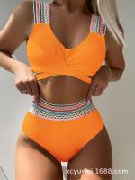 Nuevo traje de baño sexy de dos piezas, bikini con lazo para mujer - details 5