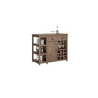 Mueble de Almacenamiento de Cocina Aparador de Comedor con 3 Puertas y 1 Compartimento Abierto - details 17