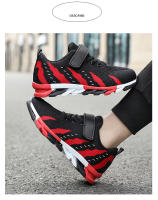 Zapatillas de deporte transpirables antideslizantes para niños, zapatos de tenis deportivos cómodos para niños, zapatos para caminar casuales suaves para la escuela - details 9