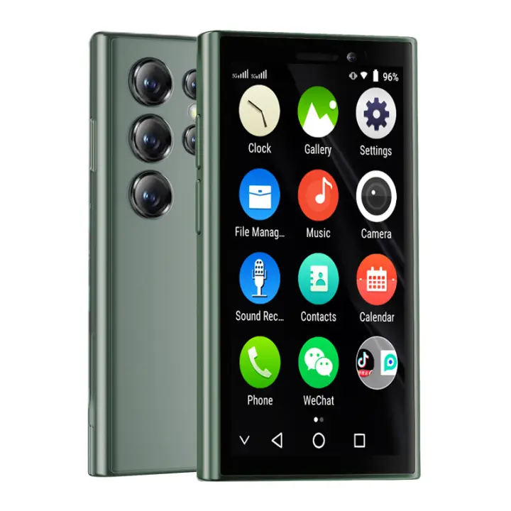 Mini XS24 Pro Smartphone Compacto de 3.0'' con Android 9.0 2GB RAM, 16GB ROM, Soporte de SIM Doble - 1