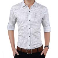 Camisa Casual a Cuadros para Hombres de Marca Nueva Moda Otoño Ajustada Manga Larga Algodón Talla Grande M-5XL - details 4