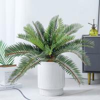 Rama de palmera Artificial de 45cm, planta Tropical, hojas de árbol de coco de plástico, plantas artificiales grandes realistas, decoración de jardín y hogar - details 2