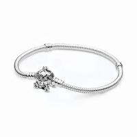 Pulsera de cadena de serpiente de plata, regalo de joyería, compatible con original - details 2