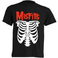 Camiseta Misfits |   Algodón |   Manga Corta - Tejido tubular, sin costuras laterales. - Punto liso - details 0