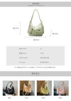 Bolso de mano de gran capacidad para mujer en la primavera de 2025, un nuevo bolso informal y versátil para axila, adecuado para desplazarse con uno - details 1