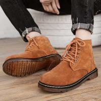 Botines informales para exteriores con suela gruesa para hombre, botas cálidas de piel de invierno - details 10