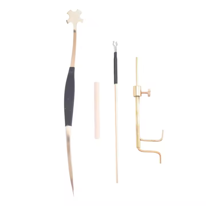 Kit de herramientas de Luthier de Violín de latón, juego de poste de sonido, herramienta de instalación de poste de sonido, herramientas de reparación de fabricación de violín - 1