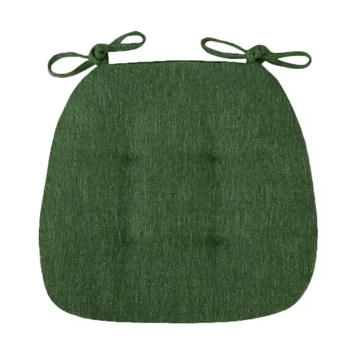 Cojín para silla relajante de algodón y ramio para el hogar, suave, para el aula, para oficina, cojín para asiento - 1