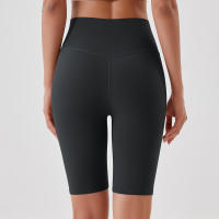 Hamidou-pantalones cortos de Yoga para mujer, mallas deportivas transpirables, de cintura alta, para entrenamiento y gimnasio - details 73