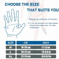 Guantes de gimnasio para levantamiento de pesas, ciclismo, entrenamiento de ejercicio, Fitness, transpirables y cómodos, 1 par - details 2