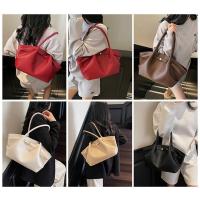 Bolso de Hombro de Diseño de Lychee Bolso de Mano de Cuero PU de Color Sólido - details 18