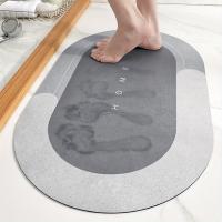 Tapete de barro absorbente de 1 pieza, alfombra antideslizante para baño y baño, reposamanos - details 4
