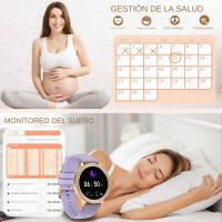 Reloj inteligente para mujer, con marcación de recepción de llamadas, para teléfonos Android e iOS - details 3