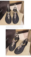 Sandalias de mujer de gran tamaño con diamantes de imitación nuevas de verano - details 10