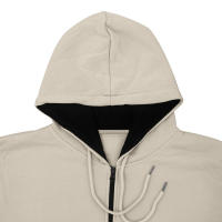Sudadera con capucha de color sólido para hombre, suéter cálido con bolsillos, - details 22