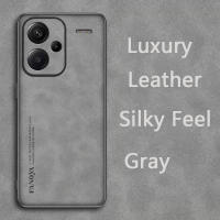 Teléfono de cuero retro para Xiaomi Redmi Note 13 Pro+ Plus 5G, funda protectora a prueba de golpes y prevención de caídas - details 5