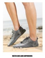 Zapatos de agua de cinco dedos unisex Zapatos de corriente cruzada, zapatos de natación, antideslizantes, para pesca, playa descalza, suela de goma - details 21