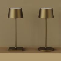 Lámpara LED recargable USB de Mesa Regulable - Larga duración - Luz regulable (Dimmer) con un toque - Casa y restaurante - Protección IP54 - Dorado Oscuro - details 5
