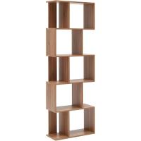 Niveles Estantería para Libros Marrón Contemporaneo Madera Oficina Salón - details 3