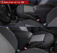 Adecuado para reposabrazos Fiat 500 CA, reposabrazos central con portavasos USB Count - details 10