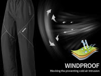 Pantalones de Lluvia para Motocicleta WOSAWE Impermeables, Secado Rápido, Ajuste Recto, Cintura Elástica para Hiking, Camping, Trekking - details 4