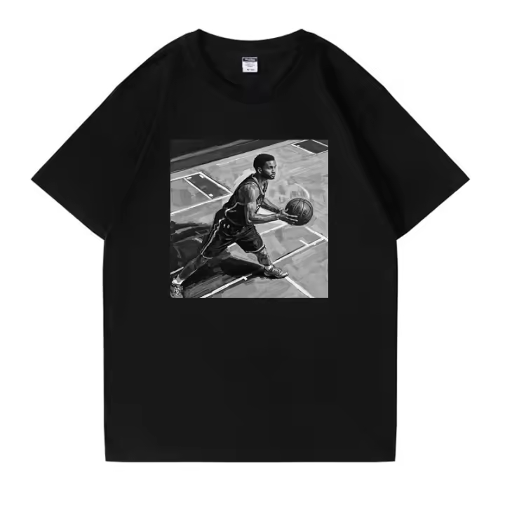 2025 Camiseta para hombre Camiseta negra pura 100% algodón Camisetas de Stephen Curry Camiseta blanca última novedad NBA - 1