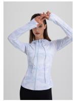 Ropa con capucha y cremallera para mujer, Anti-UV50 de bolsillo con protección UV para correr al aire libre, protector solar para Fitness - details 11