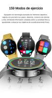 Reloj Inteligente Hombres Mujeres, Smartwatch Redondo de 1.463